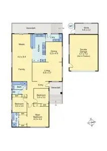 Floorplan of Homely house listing, Address available on request