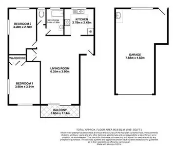 Floorplan of Homely unit listing, 4/32 Ekibin Road, Annerley QLD 4103