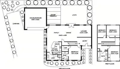 Floorplan of Homely semi-detached listing, Home 1/327 Glen Osmond Road, Glenunga SA 5064