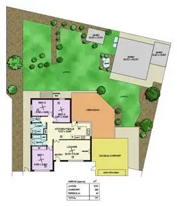 Floorplan of Homely house listing, 31 Flinders Crescent, Hackham SA 5163