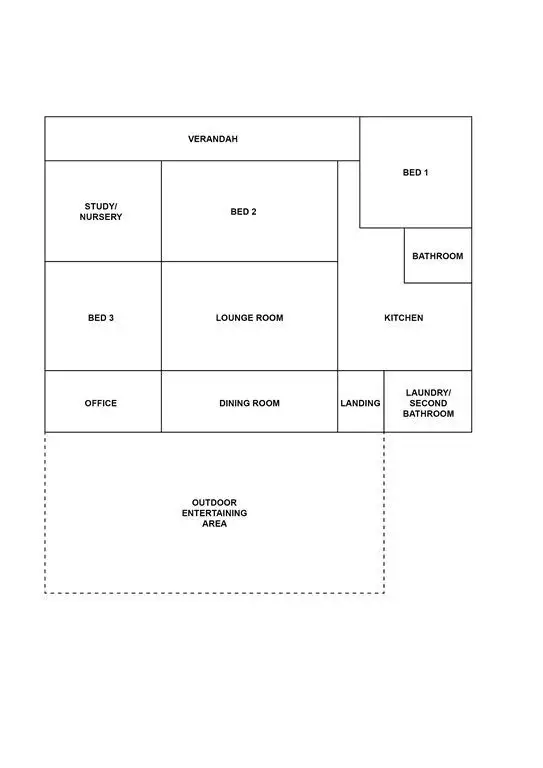 Floorplan of Homely house listing, 17 Saunders Street, Narrabri NSW 2390
