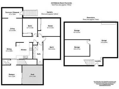 Floorplan of Homely house listing, 629 Webster Road, Chermside QLD 4032