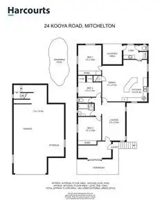 Floorplan of Homely house listing, 24 Kooya Road, Mitchelton QLD 4053