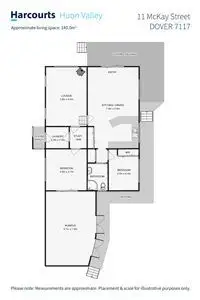 Floorplan of Homely house listing, 11 McKay Street, Dover TAS 7117
