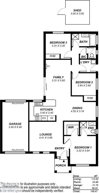 Floorplan of Homely house listing, 64 Northwater Way, Burton SA 5110