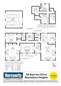 Floorplan of Homely house listing, 68 Bayview Drive, Blackstone Heights TAS 7250