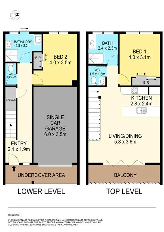 Floorplan of Homely townhouse listing, 5 Wittig Way, Ballarat Central VIC 3350