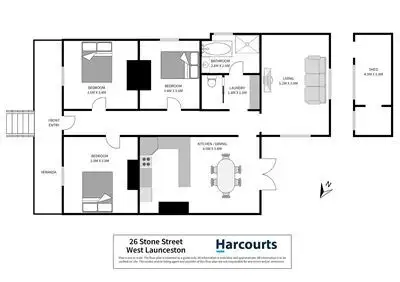 Floorplan of Homely house listing, 26 Stone Street, West Launceston TAS 7250