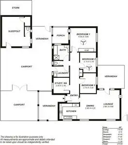 Floorplan of Homely house listing, 14 Fairlie Street, Ottoway SA 5013