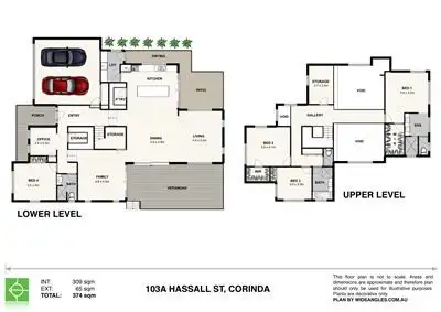 Floorplan of Homely house listing, 103A Hassall Street, Corinda QLD 4075