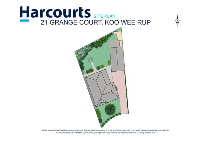 Floorplan of Homely house listing, 21 Grange Court, Koo Wee Rup VIC 3981