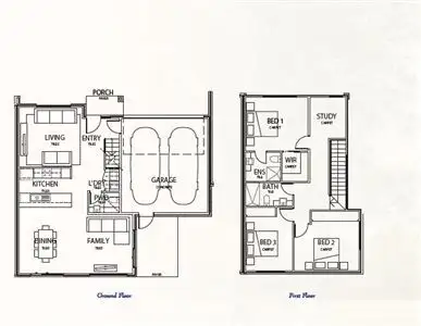 Floorplan of Homely townhouse listing, Lot 70/3 Linoak Avenue, Lalor VIC 3075