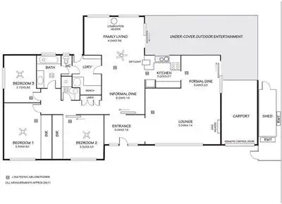Floorplan of Homely house listing, 7 Dryandra Drive, Belair SA 5052
