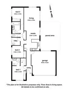 Floorplan of Homely house listing, 4 Ashcroft Close, Hallam VIC 3803