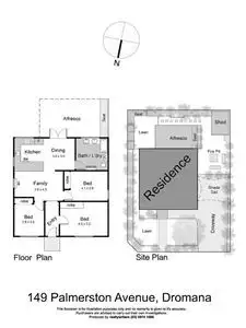 Floorplan of Homely house listing, 149 Palmerston Avenue, Dromana VIC 3936