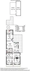 Floorplan of Homely house listing, 3 May Terrace, Kensington Park SA 5068