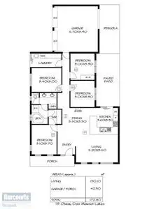Floorplan of Homely house listing, 15 Otway Crescent, Mawson Lakes SA 5095