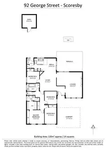 Floorplan of Homely house listing, 92 George Street, Scoresby VIC 3179