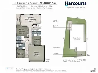 Floorplan of Homely house listing, 4 Fairbank Court, Merrimac QLD 4226