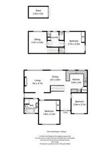 Floorplan of Homely house listing, 5 Rosehill Crescent, Lenah Valley TAS 7008