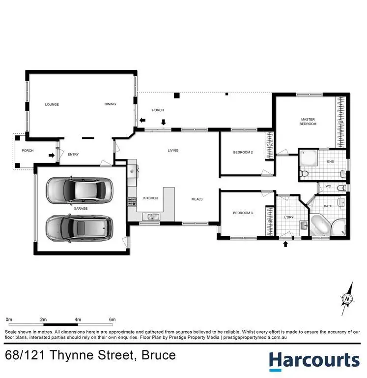 Floorplan of Homely townhouse listing, 68/121 Thynne Street, Bruce ACT 2617