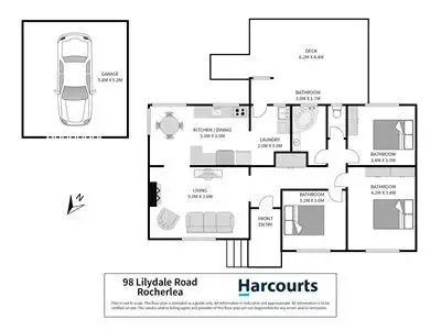 Floorplan of Homely house listing, 98 Lilydale Road, Rocherlea TAS 7248