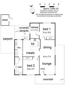 Floorplan of Homely house listing, 56 Exeter Road, Croydon North VIC 3136