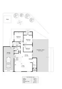 Floorplan of Homely house listing, 16 Nari Drive, Sheidow Park SA 5158