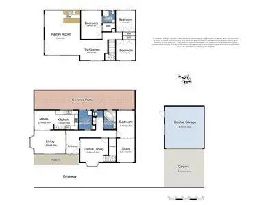 Floorplan of Homely house listing, 2 Birrong Avenue, Noble Park VIC 3174