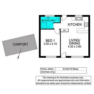 Floorplan of Homely unit listing, 14/25 Thirza Avenue, Mitchell Park SA 5043