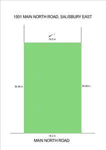 Floorplan of Homely land listing, 1501 Main North Road, Salisbury East SA 5109