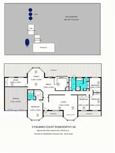 Floorplan of Homely house listing, 6 Palomino Court, Roseworthy SA 5371