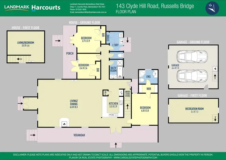 Floorplan of Homely house listing, 143 Clyde Hill Road, Russells Bridge VIC 3331