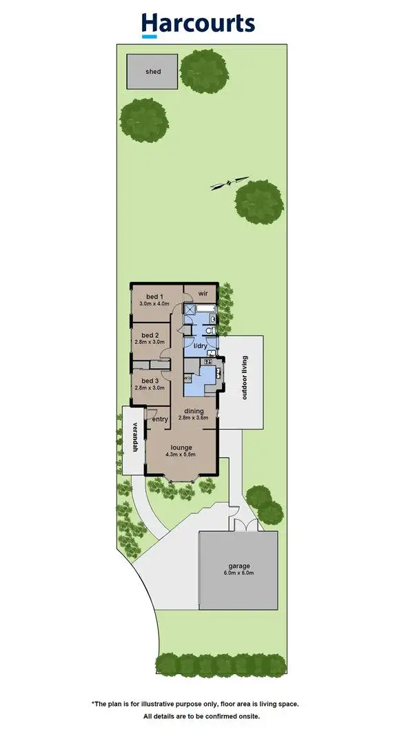 Floorplan of Homely house listing, 8 Willunga Court, Berwick VIC 3806