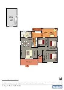 Floorplan of Homely house listing, 14 Speers Road, North Rocks NSW 2151