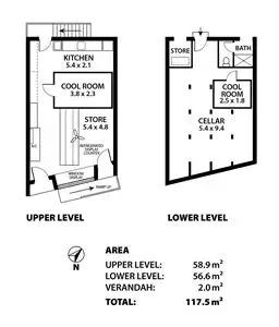 Floorplan of Homely house listing, 17 Albert Street, Gumeracha SA 5233
