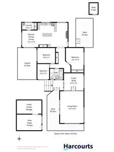 Floorplan of Homely house listing, 124 Clarence Street, Bellerive TAS 7018