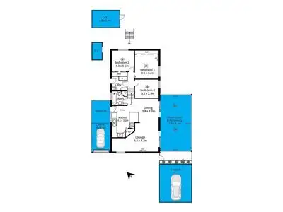 Floorplan of Homely house listing, 2-103 Warri Parri Drive, Flagstaff Hill SA 5159
