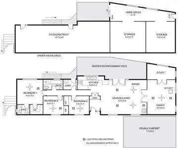 Floorplan of Homely house listing, 33 Chowilla Street, Eden Hills SA 5050
