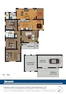 Floorplan of Homely house listing, 19 Murrills Crescent, Baulkham Hills NSW 2153