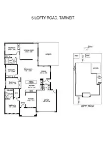 Floorplan of Homely house listing, 5 Lofty Road, Tarneit VIC 3029