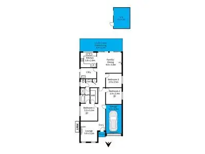 Floorplan of Homely house listing, 15B Herrings Lane, Happy Valley SA 5159