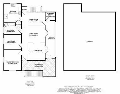 Floorplan of Homely house listing, 48 Shire Street, Coorparoo QLD 4151