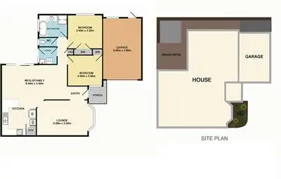 Floorplan of Homely unit listing, 3/201 Boronia Road, Boronia VIC 3155