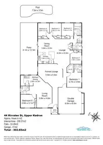 Floorplan of Homely house listing, 44 Kirralee Crescent, Upper Kedron QLD
