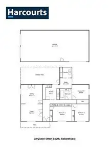 Floorplan of Homely house listing, 32 Queen Street South, Ballarat VIC 3350