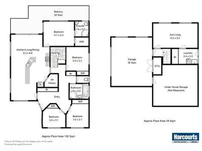 Floorplan of Homely house listing, 18 Calder Crescent, Blackmans Bay TAS 7052