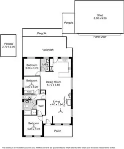 Floorplan of Homely house listing, 26 Noble Avenue, Goolwa North SA 5214