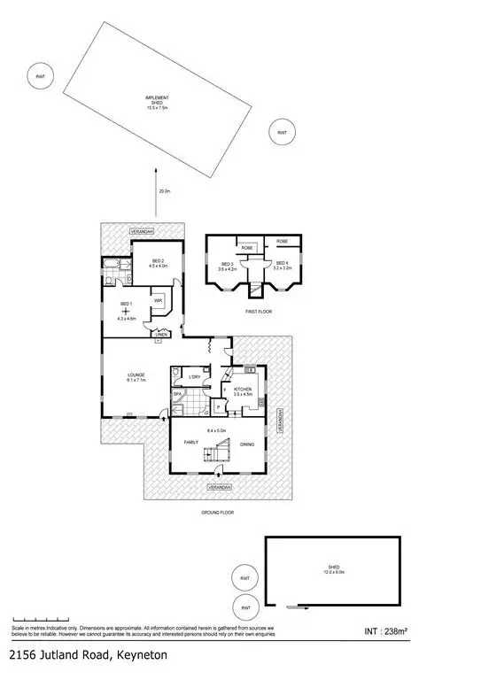 Floorplan of Homely rural property listing, 2156 Jutland Road, Keyneton SA 5353