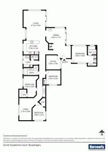 Floorplan of Homely rural property listing, 22-24 Sycamore Court, Burpengary QLD 4505